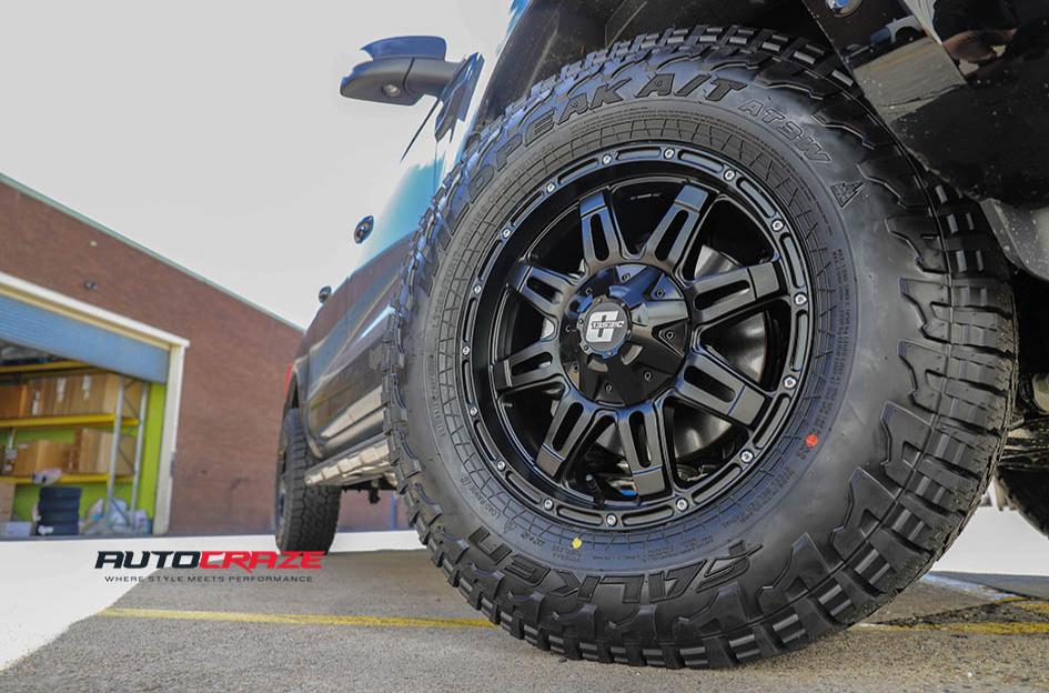 FORD RANGER RENEGADE V2 MATTE BLACK